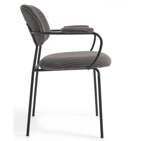 Стул La Forma Auxtina Темно-серый CC3002LN15-3