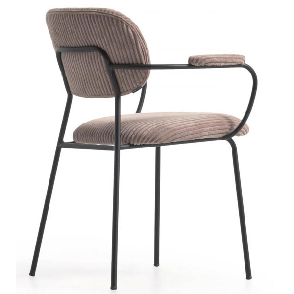 Стілець La Forma Auxtina Рожевий CC3002LN24-3