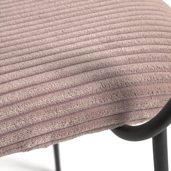 Стілець La Forma Auxtina Рожевий CC3002LN24-5