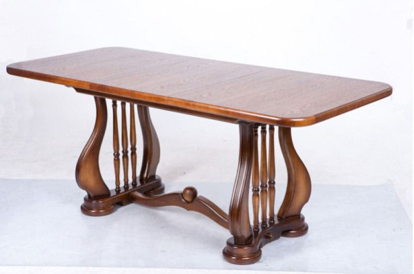 Розкладний обідній стіл Мікс-меблі Арфа Горіх-1