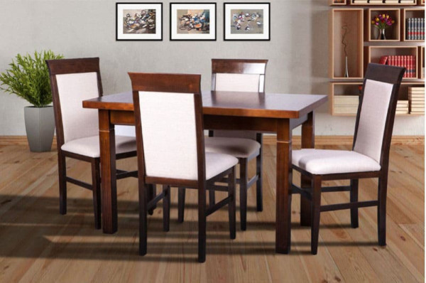 Розкладний обідній стіл Мікс-меблі Атлант Горіх-4