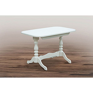 Розкладний обідній стіл Мікс-меблі Аврора Білий