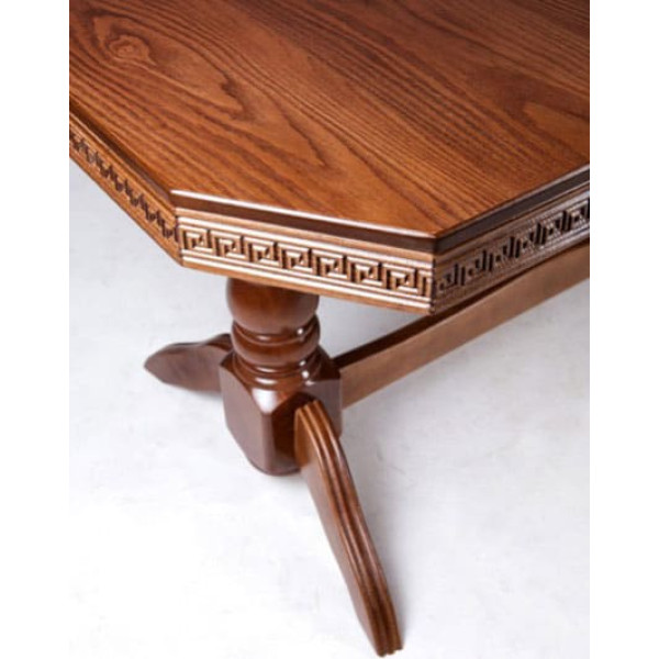 Розкладний обідній стіл Мікс-меблі Буковель Горіх-2