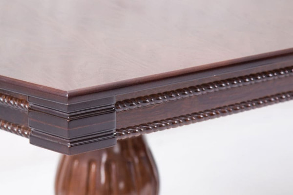 Раскладной обеденный cтол Микс-мебель Цезарь Орех-3