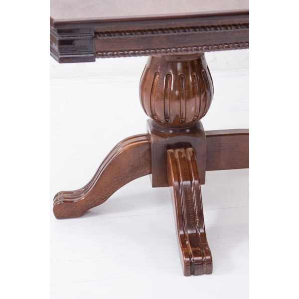 Раскладной обеденный cтол Микс-мебель Цезарь Орех-4