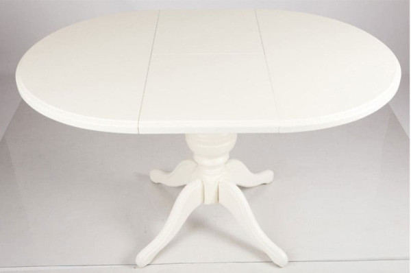 Раскладной обеденный cтол Микс-мебель Гермес Белый-2