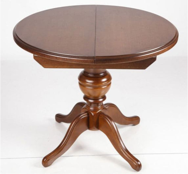 Раскладной обеденный cтол Микс-мебель Гермес Темный орех-2