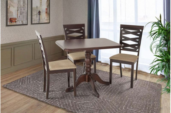 Раскладной обеденный cтол Микс-мебель Орфей Орех-1