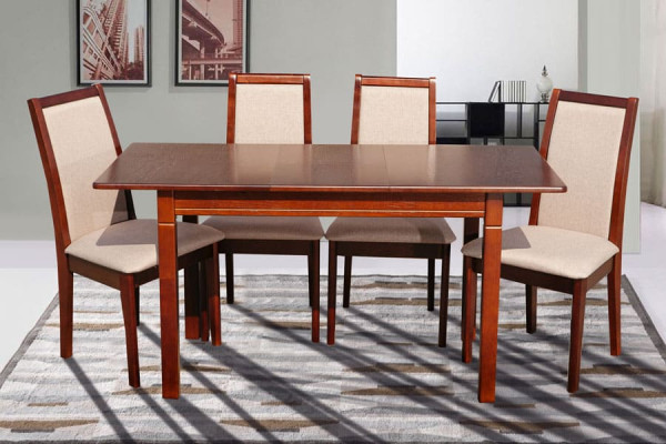 Раскладной обеденный cтол Микс-мебель Персей Орех-1