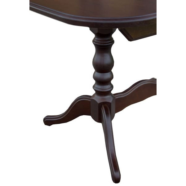 Раскладной обеденный cтол Микс-мебель Шервуд Темный орех-3