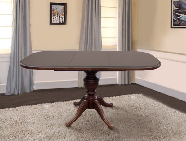 Раскладной обеденный cтол Микс-мебель Триумф Темный орех Раскладной обеденный cтол Микс-мебель Триумф Темный орех-0