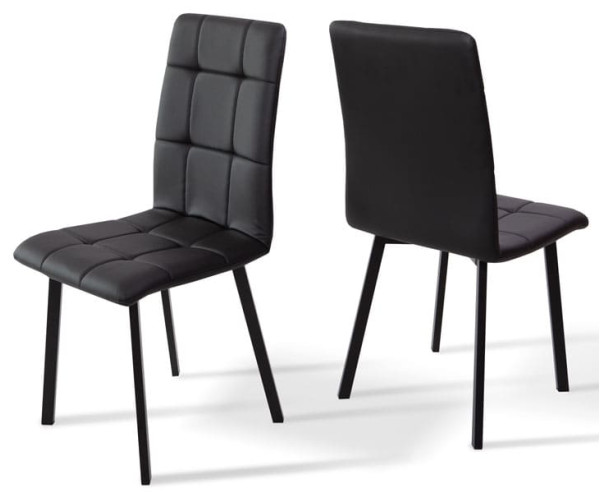 Стул Микс-мебель Тринити Черный/Черный-4