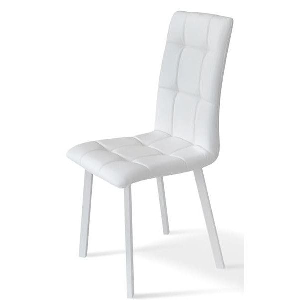 Стілець Мікс-меблі Трініті Білий/Білий-0