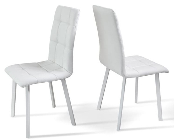 Стілець Мікс-меблі Трініті Білий/Білий-2