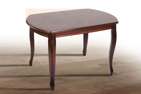 Раскладной обеденный cтол Микс-мебель Турин Темный орех-0