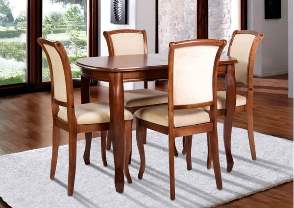 Розкладний обідній стіл Мікс-меблі Турін Горіх-3