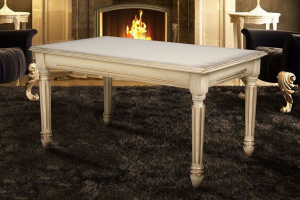 Журнальний стіл Мікс-меблі Готика Слонова кістка-0