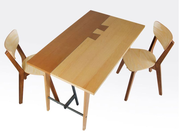 Обеденный cтол Микс-мебель Дублин Орех-1