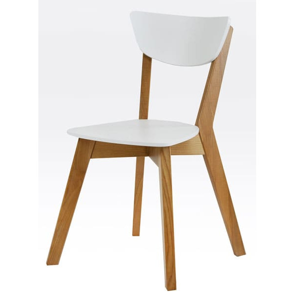 Стул Микс-мебель Рондо Дуб/Белый-0
