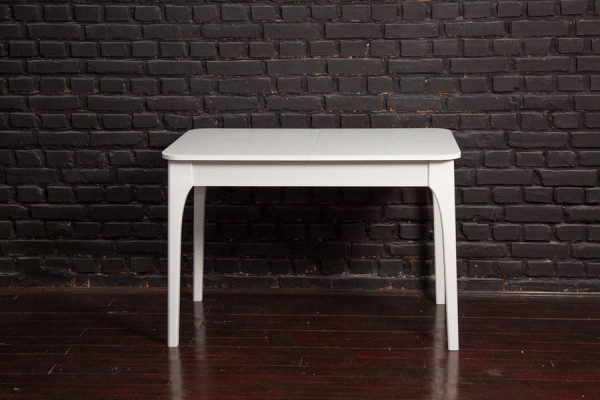 Раскладной обеденный cтол Микс-мебель Фиеста Белый-0