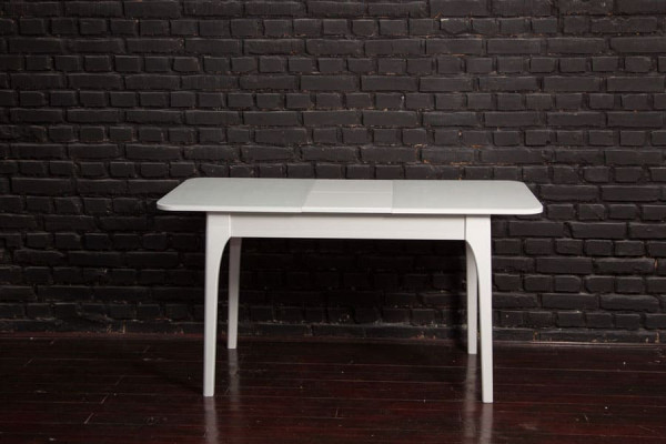 Раскладной обеденный cтол Микс-мебель Фиеста Белый-1