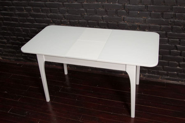 Раскладной обеденный cтол Микс-мебель Фиеста Белый-3