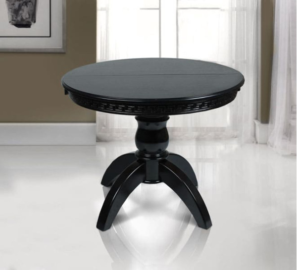 Розкладний обідній стіл Мікс-меблі Престиж Венге шоколад Розкладний обідній стіл Мікс-меблі Престиж Венге шоколад-0