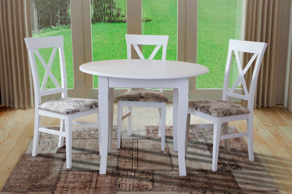 Обеденный cтол Микс-мебель Остин Белый-1