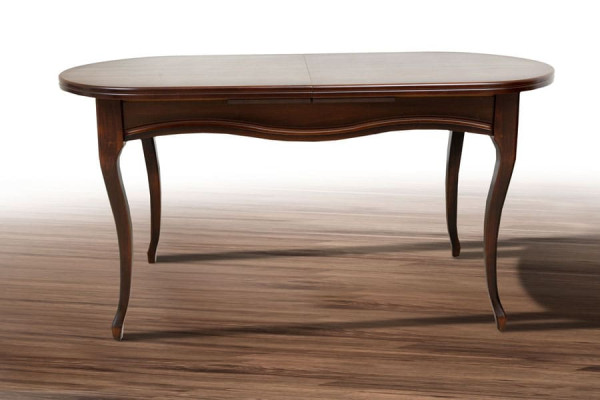 Раскладной обеденный cтол Микс-мебель Оливер Темный орех Раскладной обеденный cтол Микс-мебель Оливер Темный орех-0