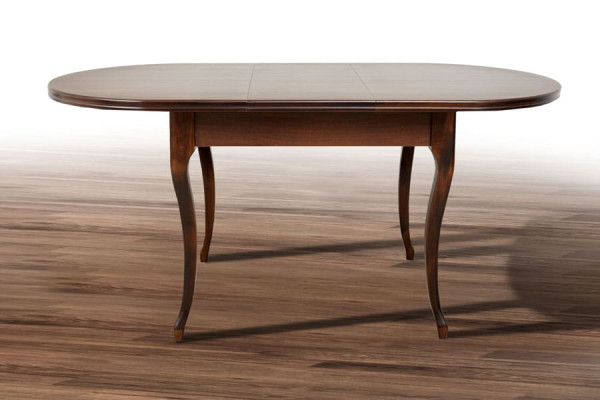 Раскладной обеденный cтол Микс-мебель Твист Темный орех-0