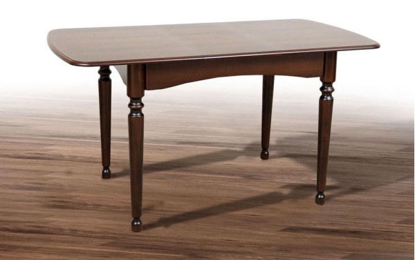 Раскладной обеденный cтол Микс-мебель Поло Темный орех-0