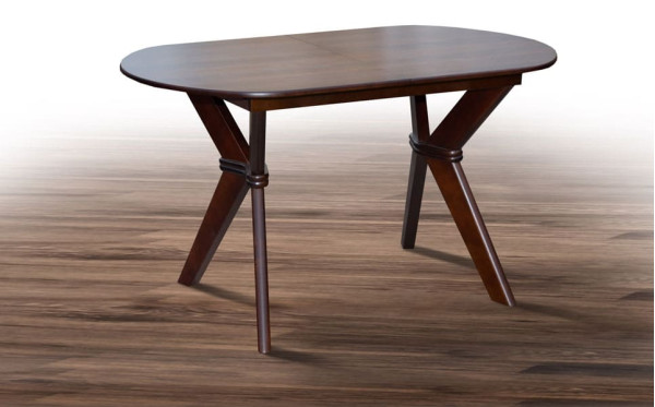 Розкладний обідній стіл Мікс-меблі Брайтон Темний горіх-0