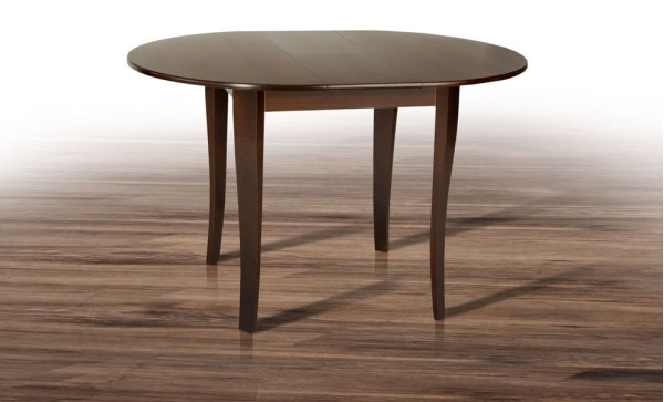 Раскладной обеденный cтол Микс-мебель Дукат Темный орех-0