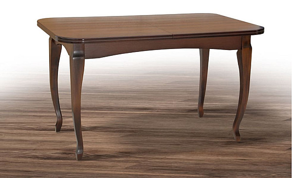 Раскладной обеденный cтол Микс-мебель Соренто Темный орех-0