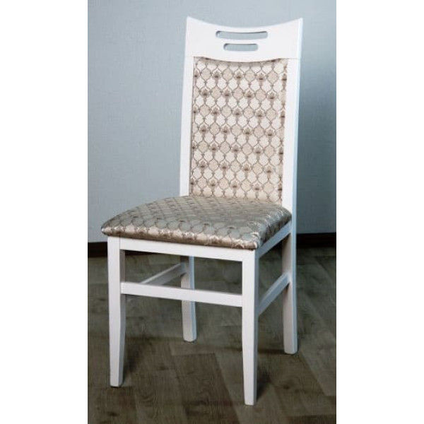 Стілець Мікс-меблі Юля Білий/Каппадокія 2602 Стілець Мікс-меблі Юля Білий/Каппадокія 2602-0