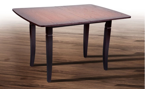 Розкладний обідній стіл Мікс-меблі Еріка Коньячний/Темна патина-1