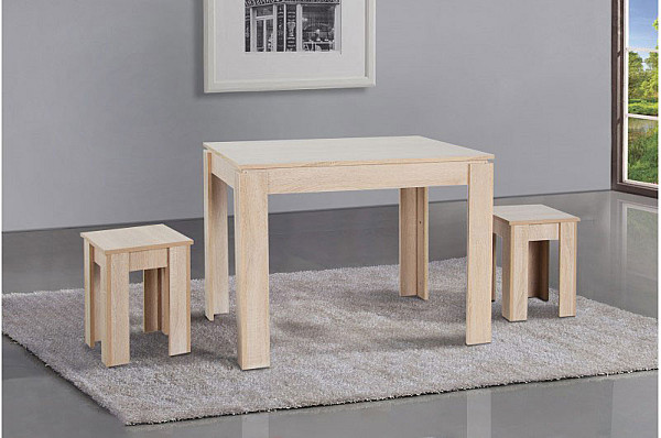 Обідній стіл Мікс-меблі Андервуд Дуб сонома 140 Обідній стіл Мікс-меблі Андервуд Дуб сонома 140-0