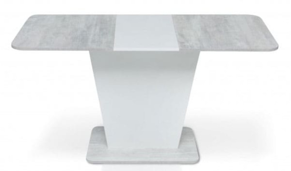 Раскладной обеденный cтол Микс-мебель Спарк Урбан лайт/Белый-1