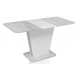 Раскладной обеденный cтол Микс-мебель Спарк Урбан лайт/Белый