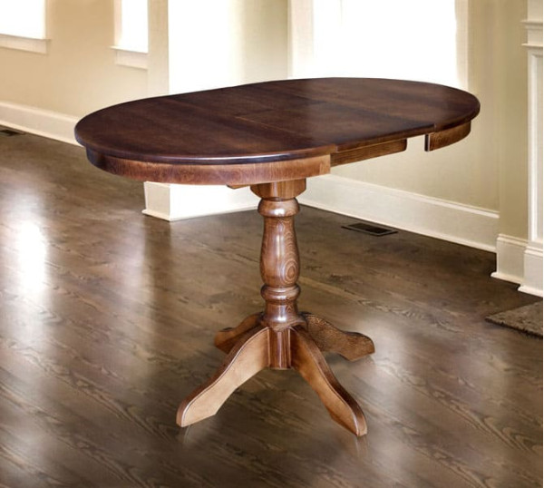 Раскладной обеденный cтол Микс-мебель Чумак Темный орех-0