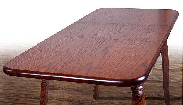Раскладной обеденный cтол Микс-мебель Гаити Каштан-1