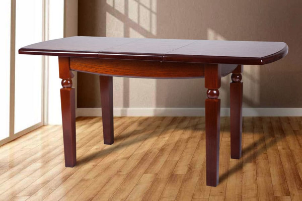 Раскладной обеденный cтол Микс-мебель Кайман Каштан-1