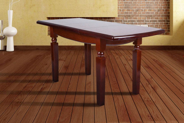 Раскладной обеденный cтол Микс-мебель Кайман Орех-0