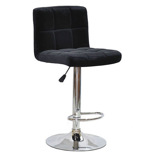 Барный стул Onder Mebli Arno BAR CH-BASE Черный B-1011 Бархат-0