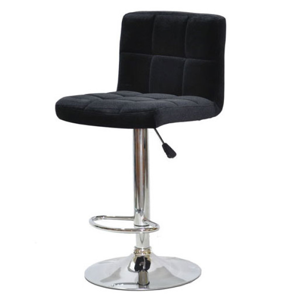 Барный стул Onder Mebli Arno BAR CH-BASE Черный B-1011 Бархат-1