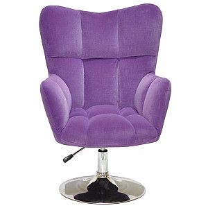 Кресло Onder Mebli OLIVER CH-BASE Пурпур B-1013 Бархат