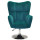 Кресло Onder Mebli OLIVER CH-BASE Зеленый B-1003 Бархат