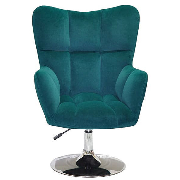 Кресло Onder Mebli OLIVER CH-BASE Зеленый B-1003 Бархат-0