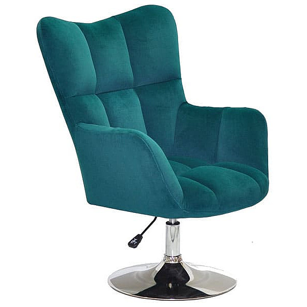 Кресло Onder Mebli OLIVER CH-BASE Зеленый B-1003 Бархат-1