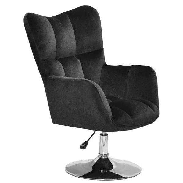 Кресло Onder Mebli OLIVER CH-BASE Черный B-1011 Бархат-2